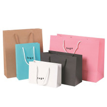 manufactures custom paper bags extra large environmental foldable gift jewelry white paper gift shopping bags with your own logo